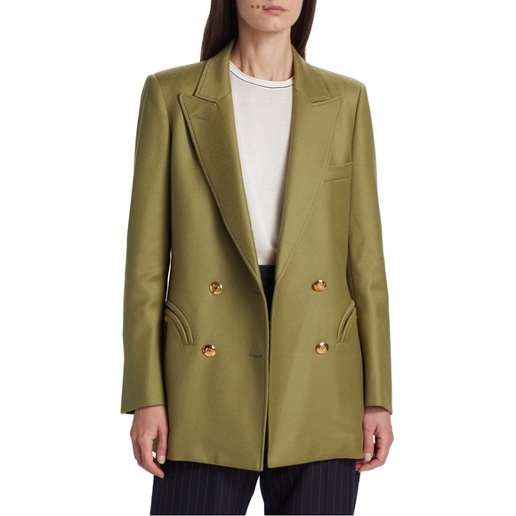 VIVIDLY STYLISH! BLAZÉ MILANO
Exit double-breasted wool blazer colour Bamboo - Picture 4 of 17